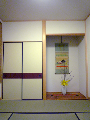 客間の床の間